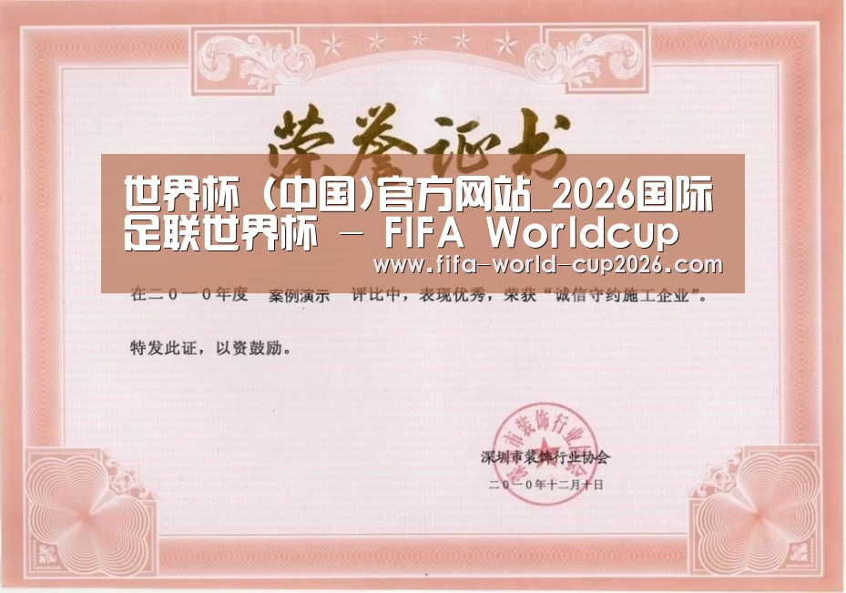 荣誉证书二(图1)